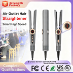 Wholesale 2-in-1 Hair Dryer & Straightener – High-Speed Blow-Dry Flat Iron with Auto Moisture Detection, Dual-Use for Wet & Dry Hair