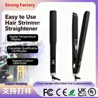 Wholesale Hair Straightener & Curler – Salon-Grade Ceramic Flat Iron, Dual-Use for Straight & Wavy Hair, Damage-Free Styling Tool