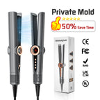 Wholesale 2-in-1 Hair Dryer & Straightener – High-Speed Blow-Dry Flat Iron with Auto Moisture Detection, Dual-Use for Wet & Dry Hair